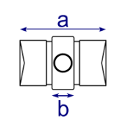 Interclamp 150 Internal Expanding Joint Tube Clamp Fitting - Technical Drawing 2