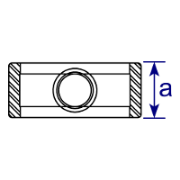 Interclamp 179 Locking Ring Tube Clamp Fitting - Technical Drawing