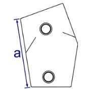 Interclamp 253 Slope Short Tee (11º - 29º) Tube Clamp Fitting - Technical Drawing 2