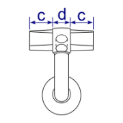 Picture of 747 - Assist Expanding Internal Swivel Bracket