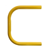 Interclamp 721 -C42 180 degree handrail return bend - Yellow