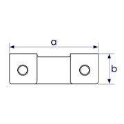 Interclamp 345 - Toe Board Joiner (Dimension Image 1)