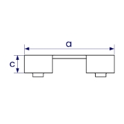 Interclamp 345 - Toe Board Joiner (Dimension Image 2)