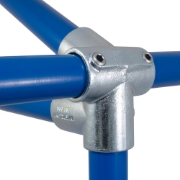 Interclamp 185 Eaves Fitting (27½°) Tube Clamp Fitting - Back