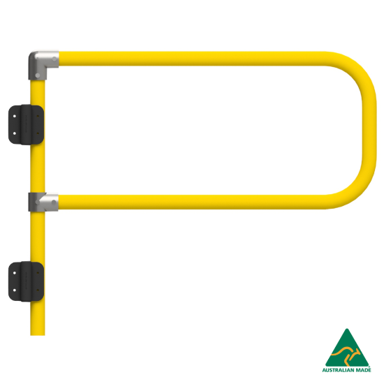 Self Closing Safety Gate - Yellow